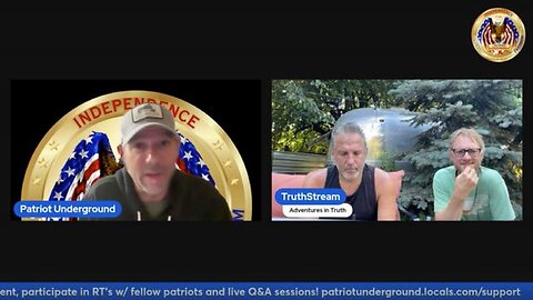 PATRIOT UNDERGROUND/STTRUTHREAM RT W/ JOE & SCOTT 7/6/2024On The Fringe-7.7.24-Democrats Continue To Fracture-Ad Free!