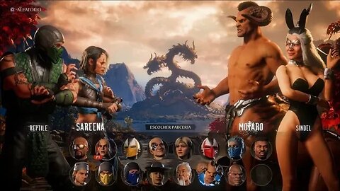 Mortal Kombat 1 Mod - MK2 Reptile Vs Bunny Sindel