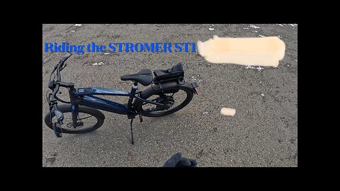 Friday ride home on my STROMER st1 lci