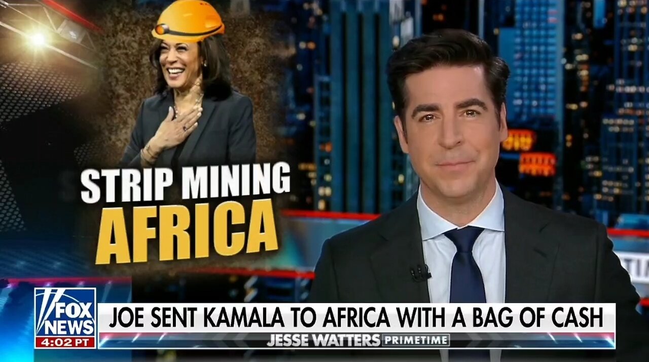 Jesse Watters: Kamala Offered A Bribe To Africa