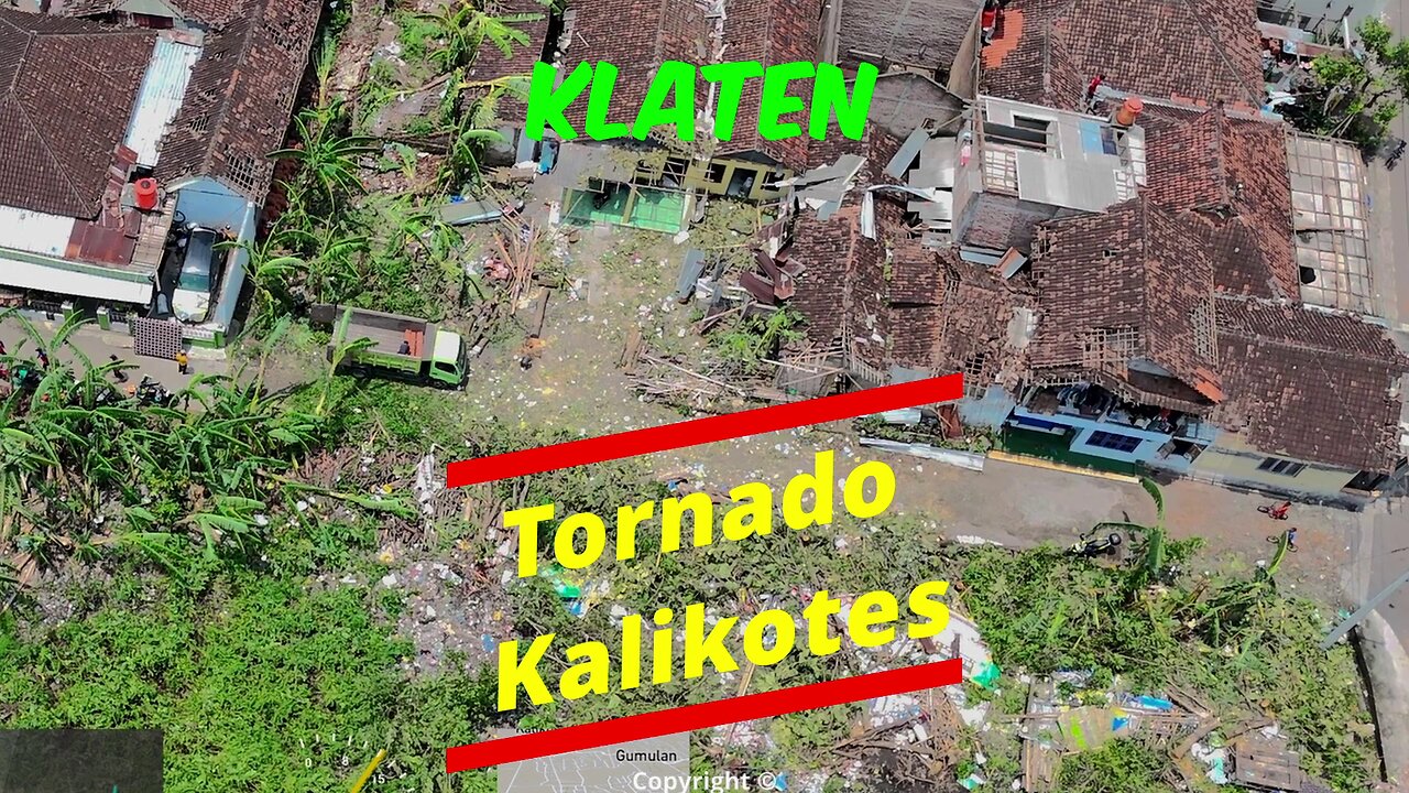 Tornado Damage Indonesia Part 1