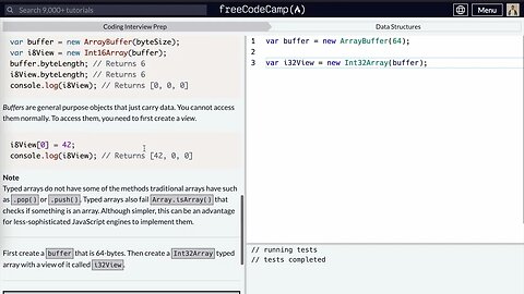 Challenge #24 Typed Array