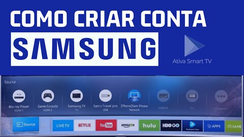 Como cadastrar conta Samsung〡Criar Samsung Account