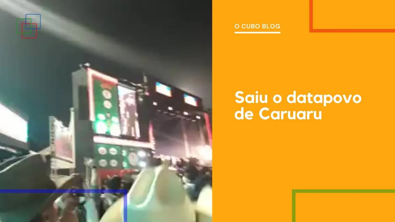 Saiu o datapovo de Caruaru