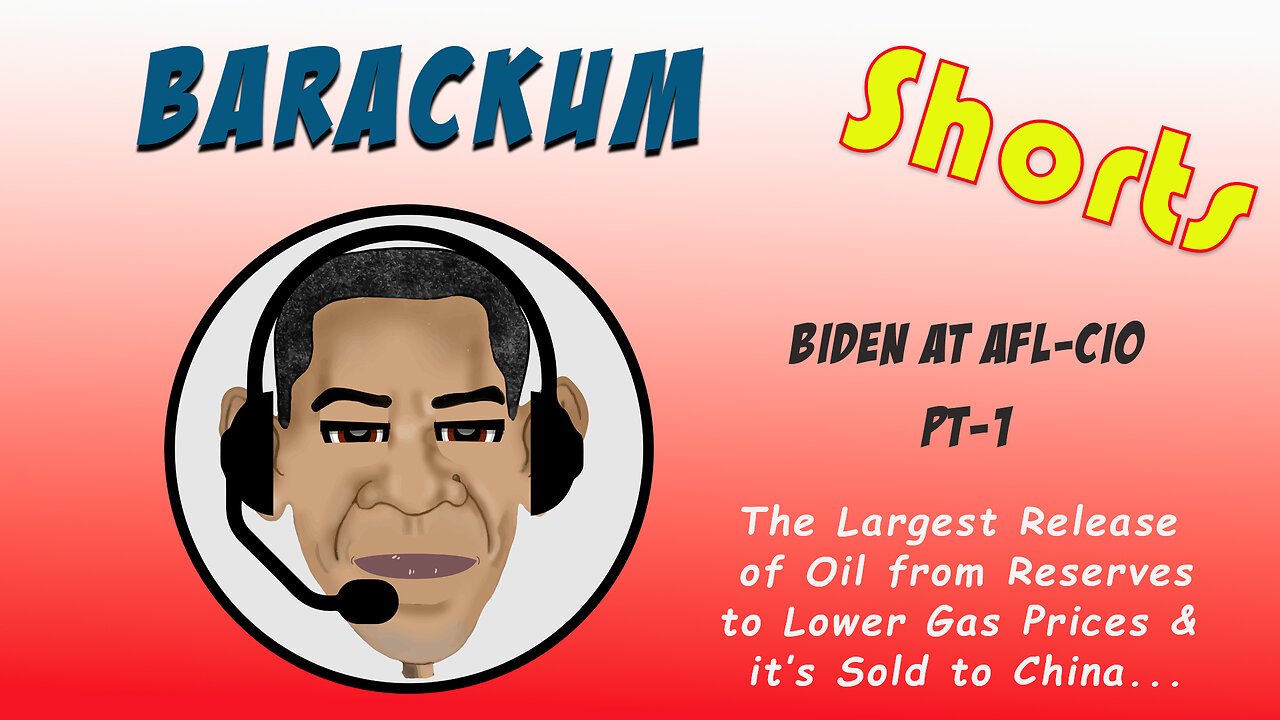 Prisoner of Conscience S1 - E11- Barackum | Biden Sells Oil Reserves to China #Shorts