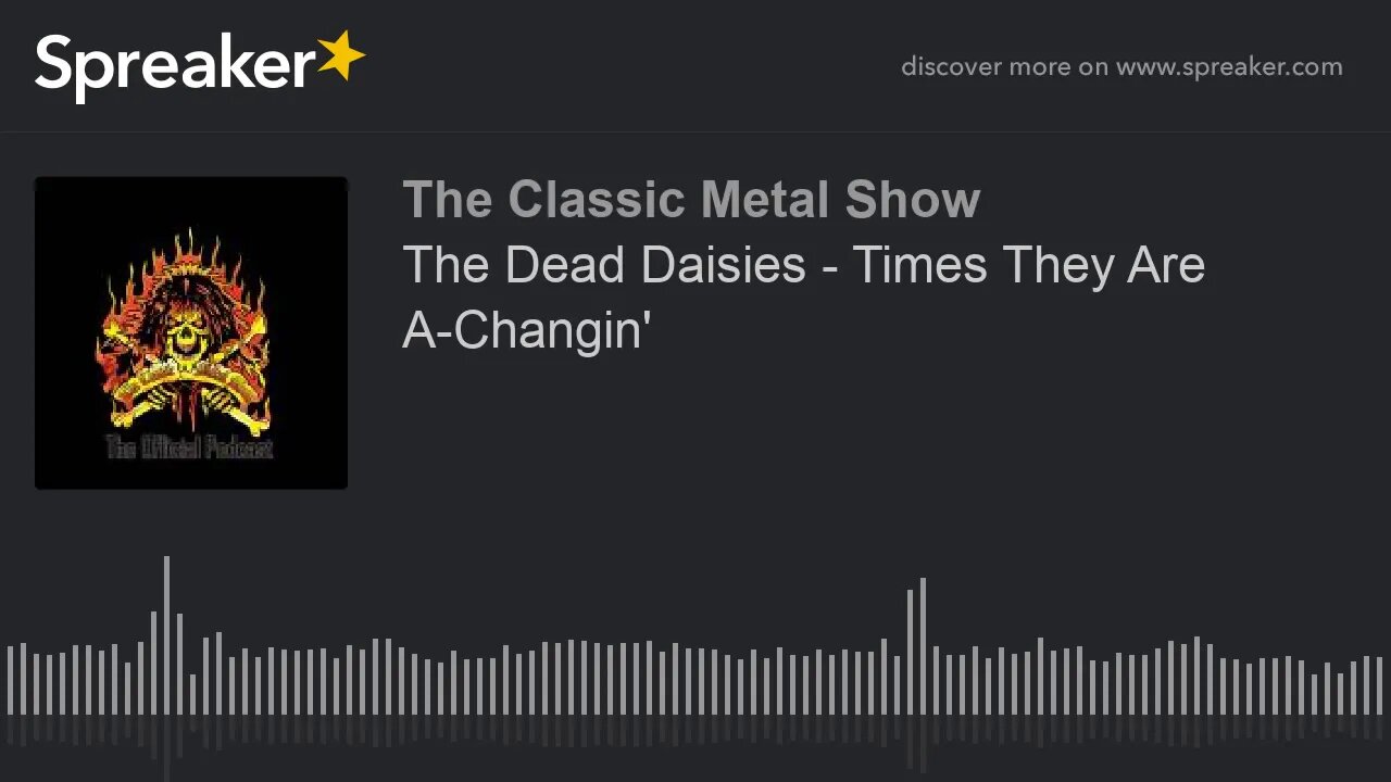 The Dead Daisies - Times They Are A-Changin'