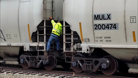 railfanning Chillicothe Ohio, fishing for a train, caught a big one. part 1