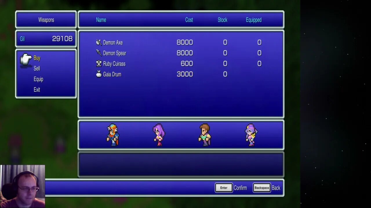 Let's Play a Legacy: Final Fantasy II Part 3.3
