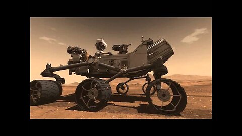 Mars curiosity Rover Animation