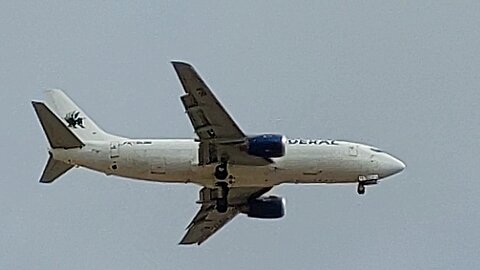 Boeing 737-300F PR-SLI vindo de Belo Horizonte para Fortaleza