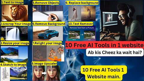 10 AI tools that will make Money | Make Money by Using Ai Tools | 10 AI tools 1 website main