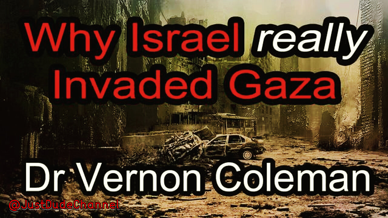 "Why Israel REALLY Invaded Gaza" - The Shocking Truth Behind The Genocide | Dr. Vernon Coleman