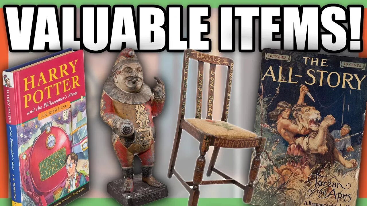 10 EXTREMELY RARE AND VALUABLE ITEMS - RARE HISTORIC THINGS!!