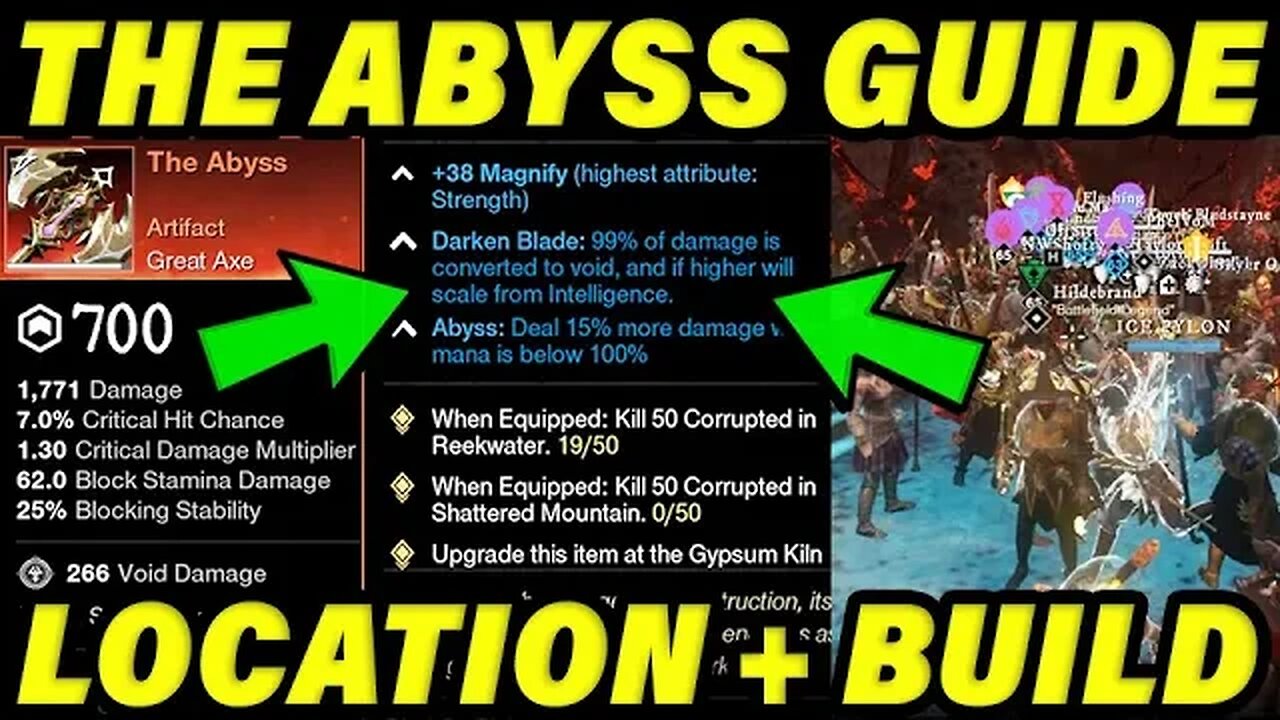 THE ABYSS ARTIFACT GUIDE, UNLOCKS, AND BUILD! New World Expansion Artifact Gameplay