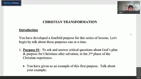 WISDOM FOR LIVING - CHRISTIAN TRANSFORMATION