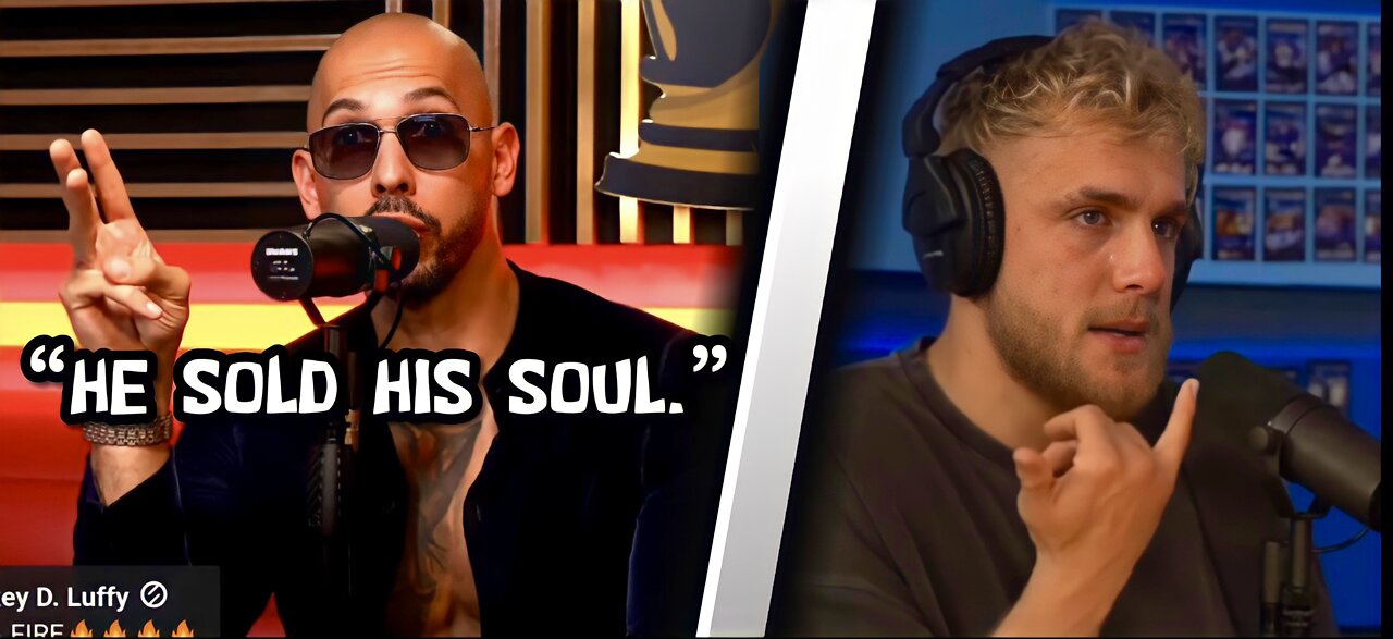 Andrew Tate Says He Will “Destroy” Jake Paul..😳🥊