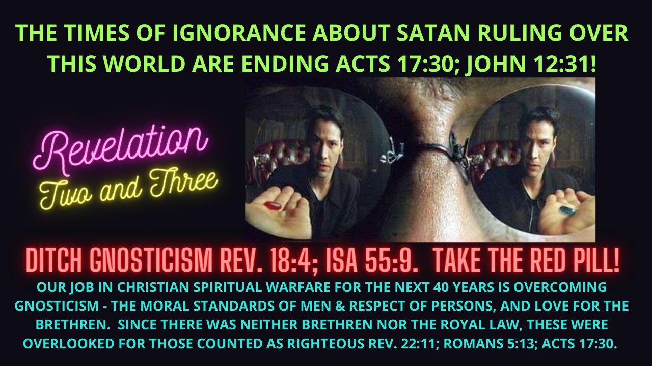 REV. 2-3 YEARLY TESTS FROM THE LORD TO MAKE SURE YOU'RE READY FOR CHRIST'S 2ND COMING IN 40 YEARS!