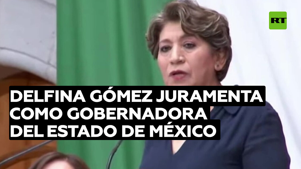 Delfina Gómez juramenta como gobernadora del estado de México