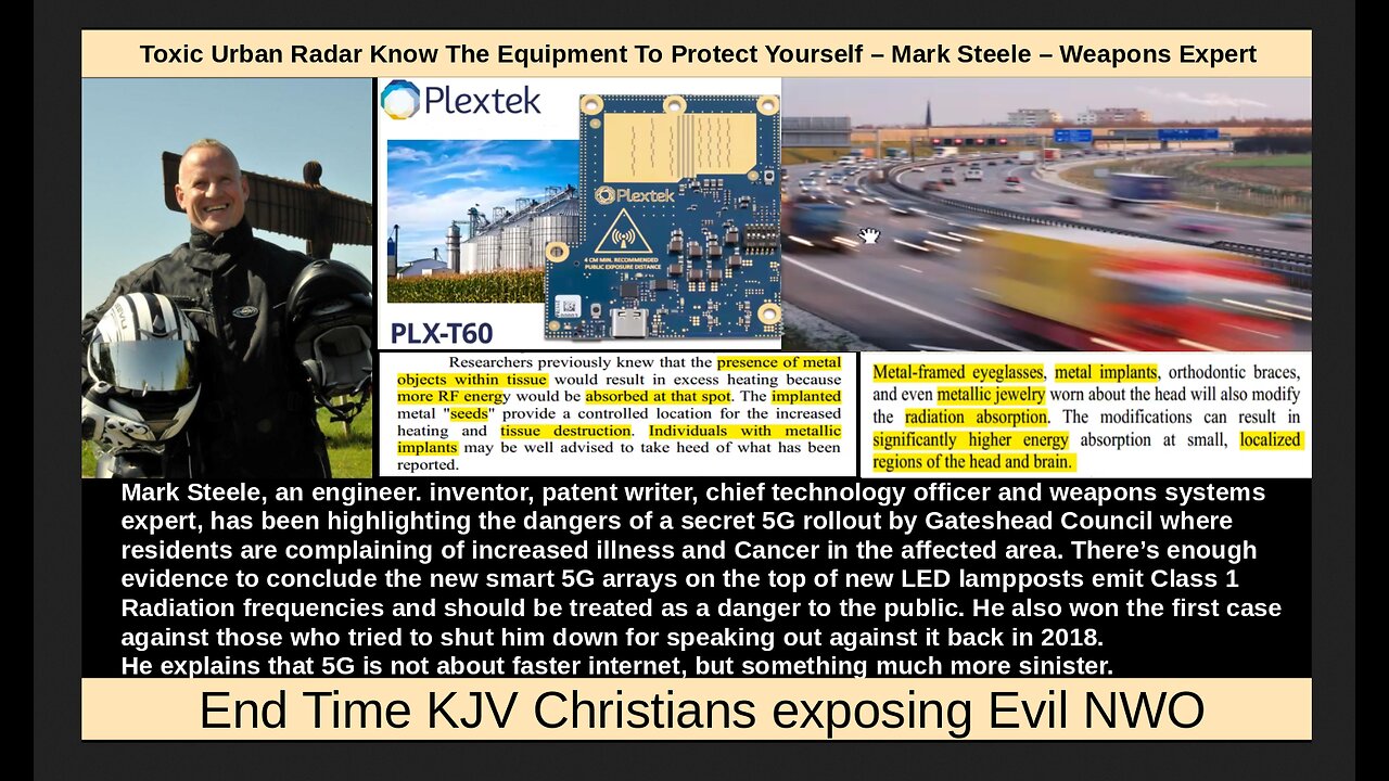 Toxic Military Urban Radar Deployment – Mark Steele – Weapons Expert