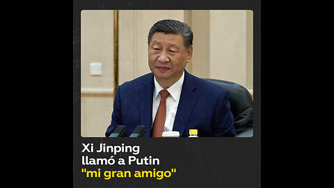 Xi Jinping felicitó a Vladímir Putin por su asunción a la presidencia rusa
