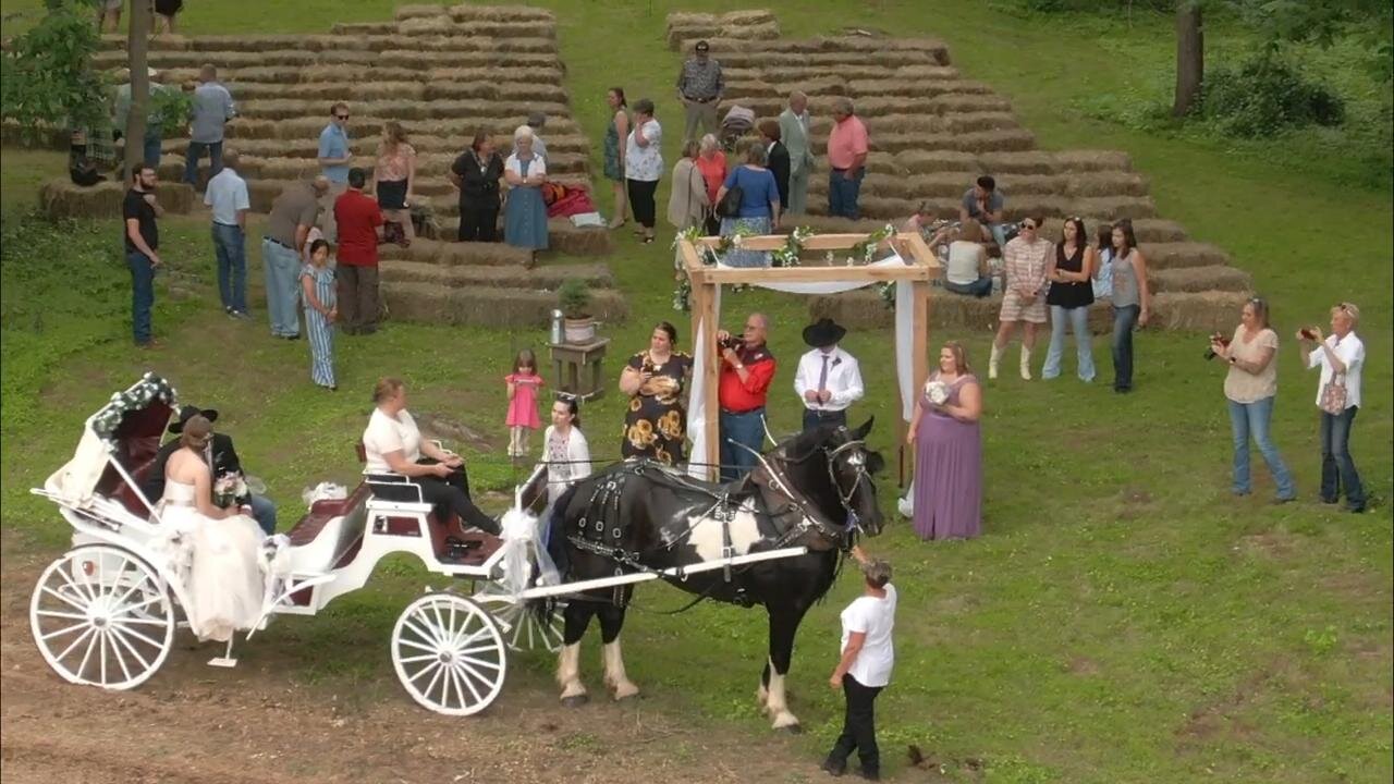 Country Wedding On The Farm