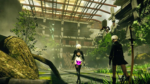 2B Does The Catwalk Walk - Nintendo Switch Graphics