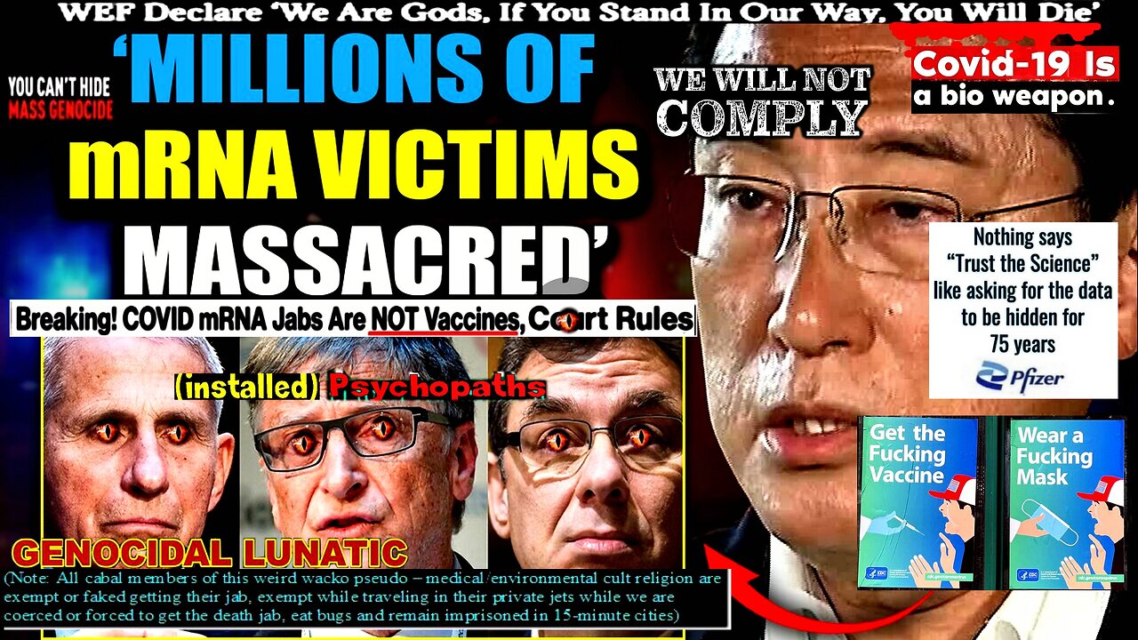 Japan Declares Pharma Execs 'Enemies of the State' for Role in mRNA 'Massacre'