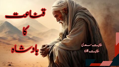 Hakayat e Saadi |Sheikh Saadi Qoutes |The King Of Contentment| قناعت کا بادشاہ|An Instructive story