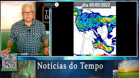 Previsão do tempo indica mais chuvas no Sul e calor nos próximos dias