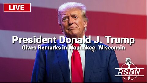 Trump Gives Remarks in Waunakee, Wisconsin - WATCH PARTY! 10.1.2024- 2PM ET