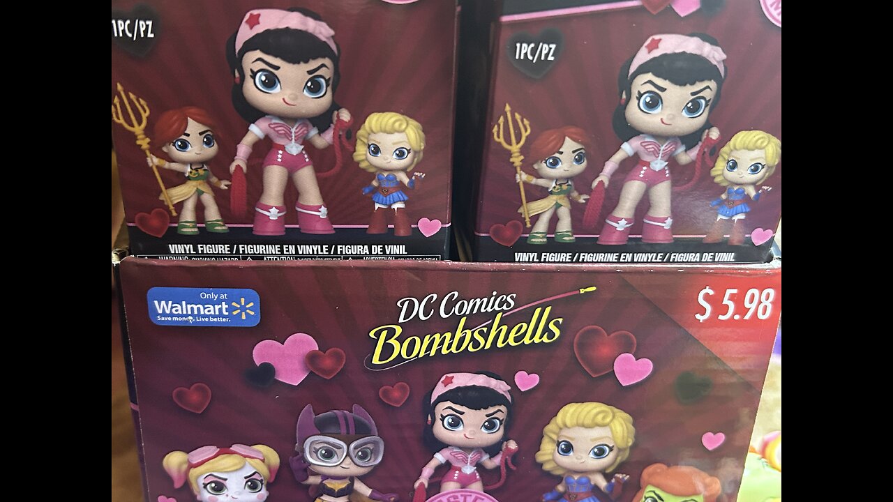 DC Comics Funko Pop Bombshell Mystery Minis