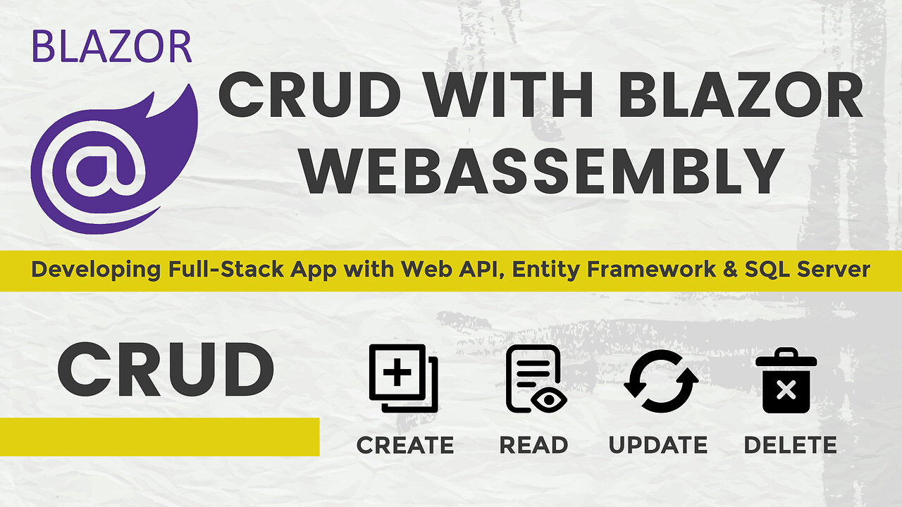 How to Develop Full-Stack Application using ASP.NET Blazor WebAssembly