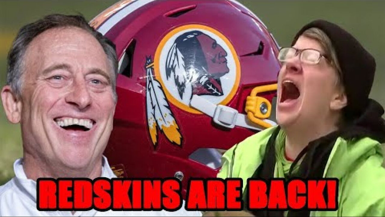 Washington agrees to bring back the REDSKINS name! WOKE CENSORSHIP in the NFL is OVER!