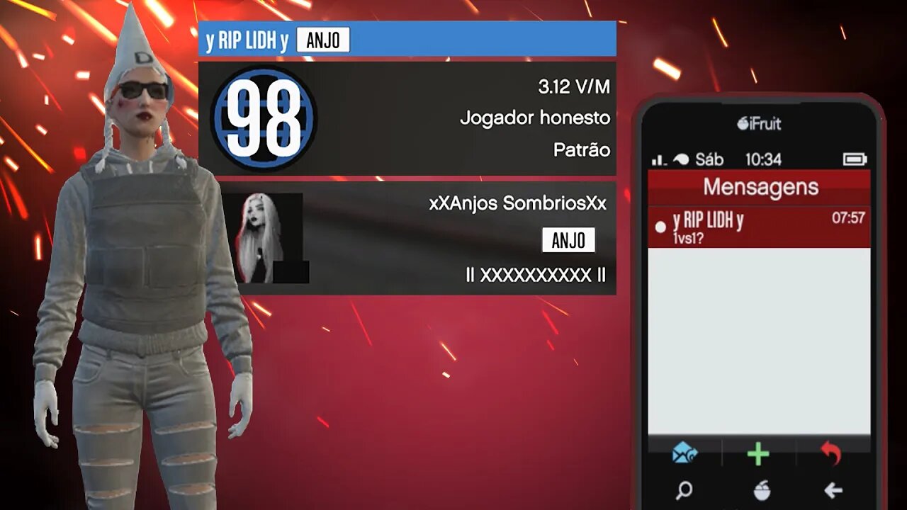 FUI GRIFAR UM TRYHARD E ELE ME CHAMOU PARA X1 NA SESSÃO PÚBLICA DO GTA ONLINE! SERÁ QUE DEU BOM?