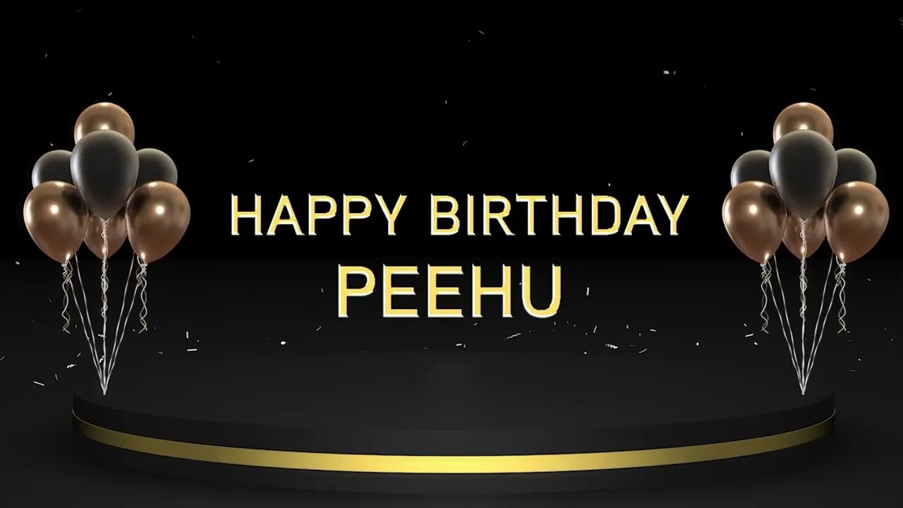 Wish you a very Happy Birthday Peehu