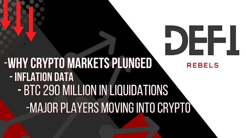 Crypto Market Daily Roundup: Bloody Day | Inflation Data | Major Players move into Crypto!