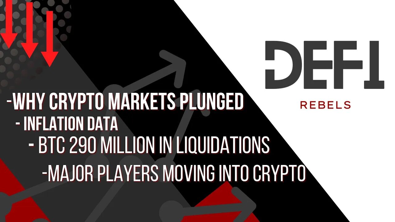 Crypto Market Daily Roundup: Bloody Day | Inflation Data | Major Players move into Crypto!