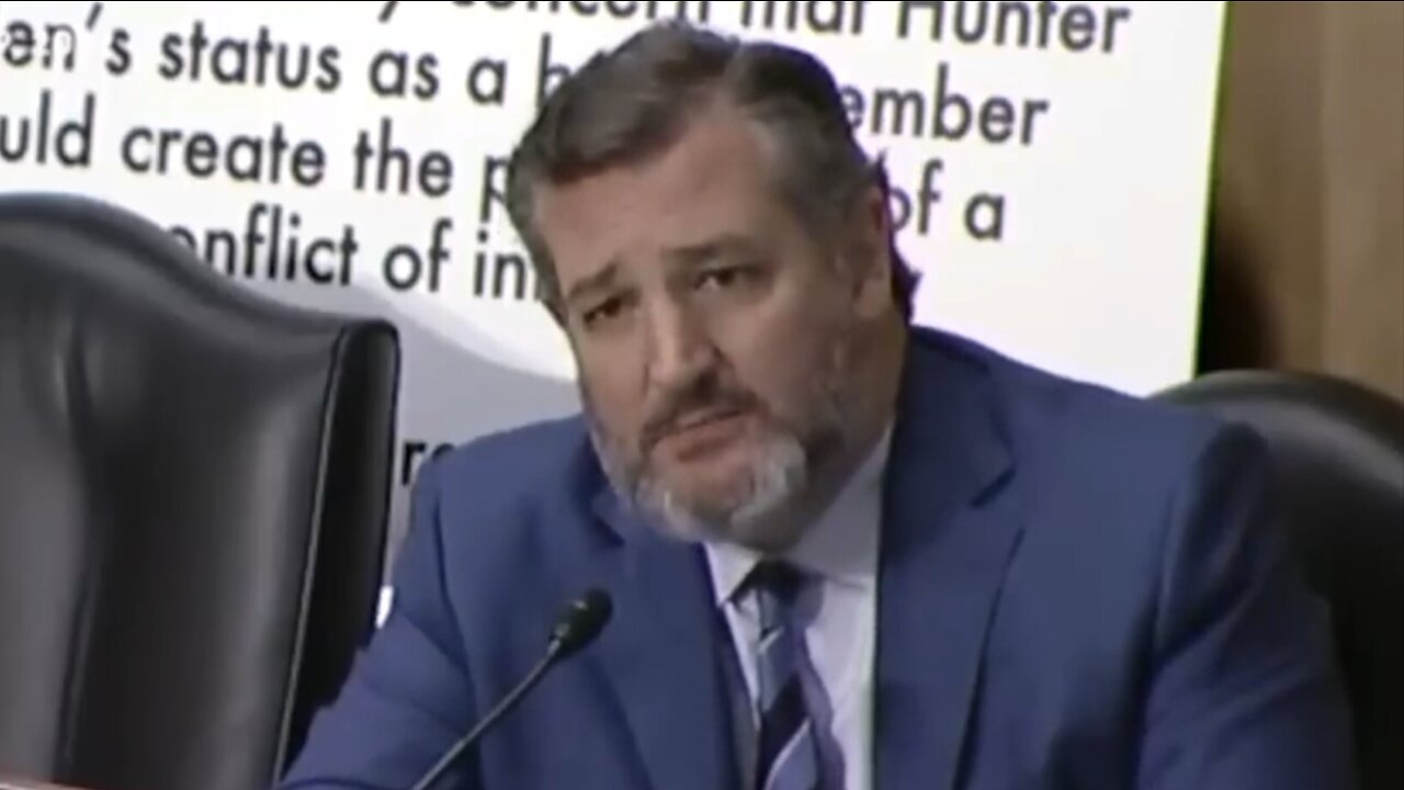 Ted Cruz Questions George Kent Over Hunter Biden's Ukraine-Related Corruption!