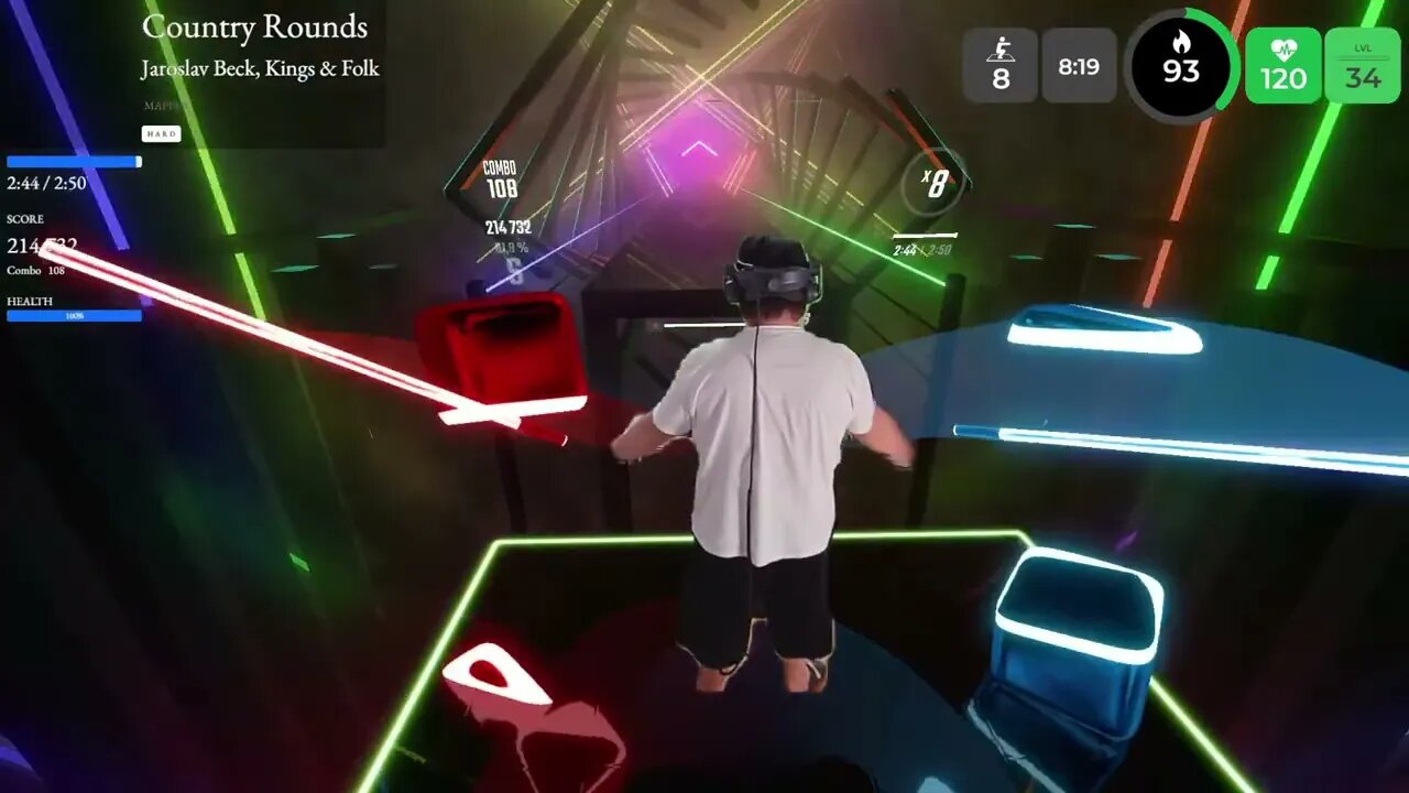 [EN/DE] Monday morning #BeatSaber workout #visuallyimpaired #vr