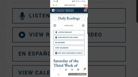 Jesus is our Savior/ Bible reading April 24 / 2021