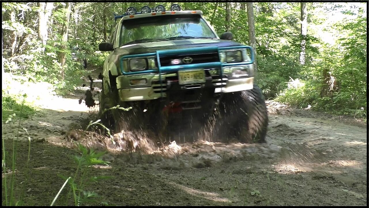 Trail Ride To Clinton Falls In New Jersey