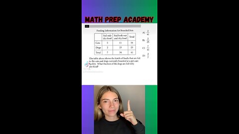 Can you solve this SAT question on probability?! #sat #satreview #math