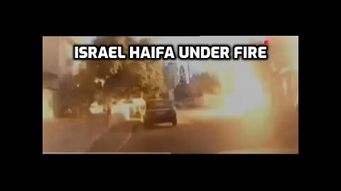 Israel Haifa under fire-Hezbollah fires more than 100 rockets into Israel- the conflict intensifies