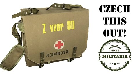 NEW PRODUCT AT MIKE'S MILITARIA: Czechoslovakian Vz.80 Field Medical Kits.