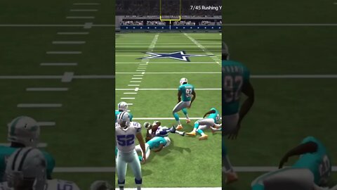 Cowboys Running Back Ezekiel Elliott Gameplay - Madden NFL 22 Mobile Football