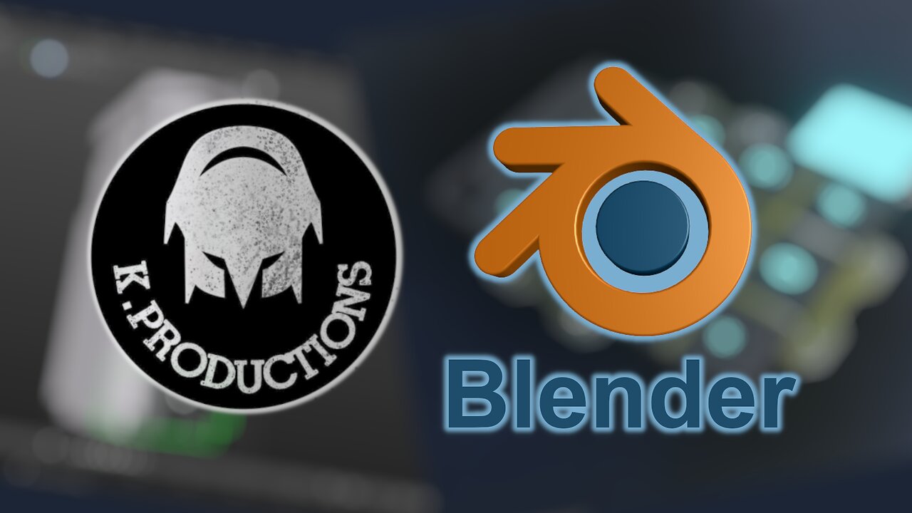 Blender intro for Kproductions