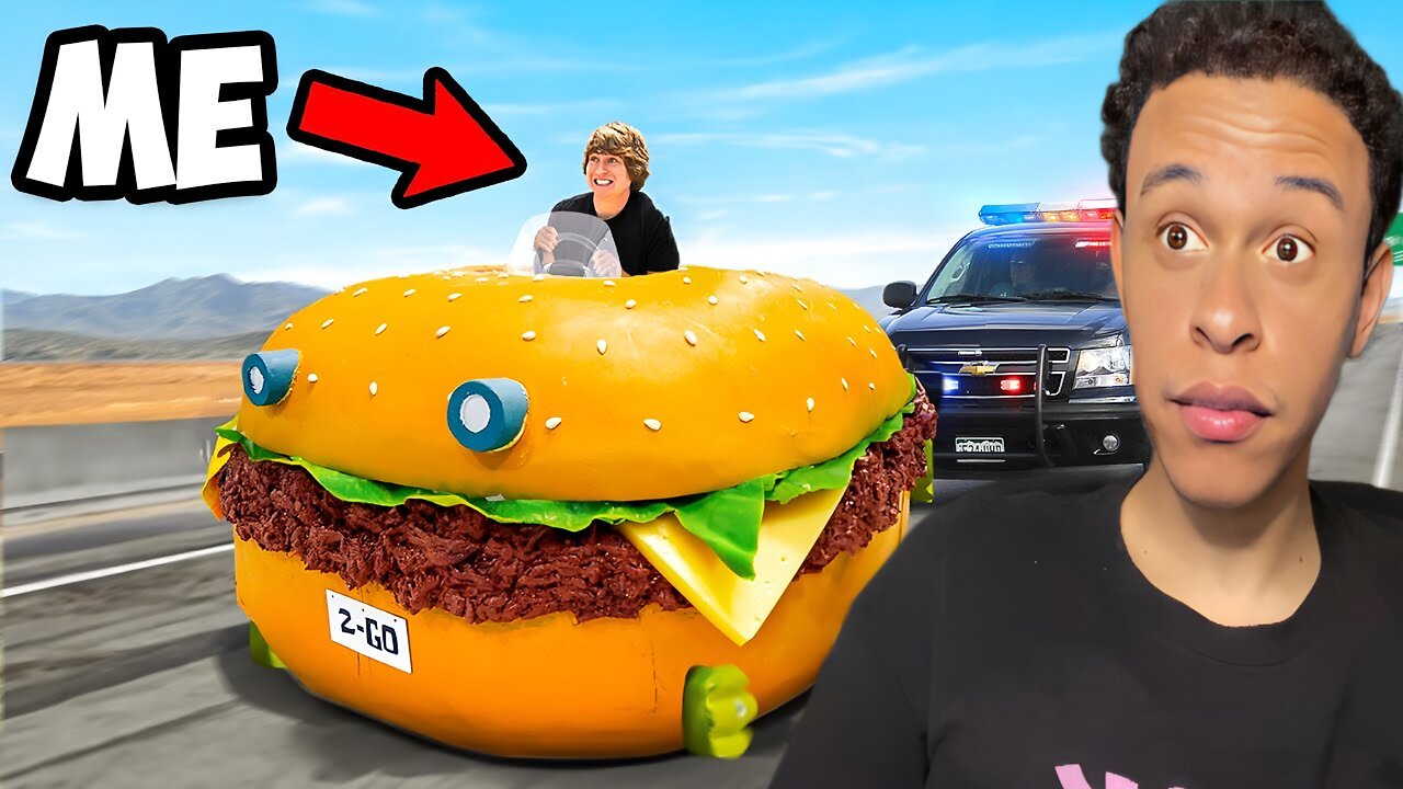 Terry Simmons Reacts To I Build The SpongeBob Patty Wagon!