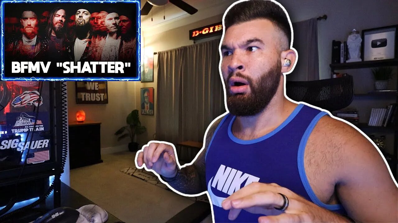 Man of Faith REACTS to Bullet For My Valentine "Shatter"