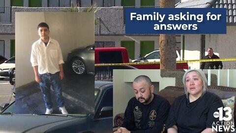 A valley family is asking for answers after their son was shot and killed in North Las Vegas