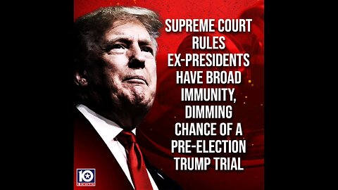 Supreme Court hands Trump a big win today!